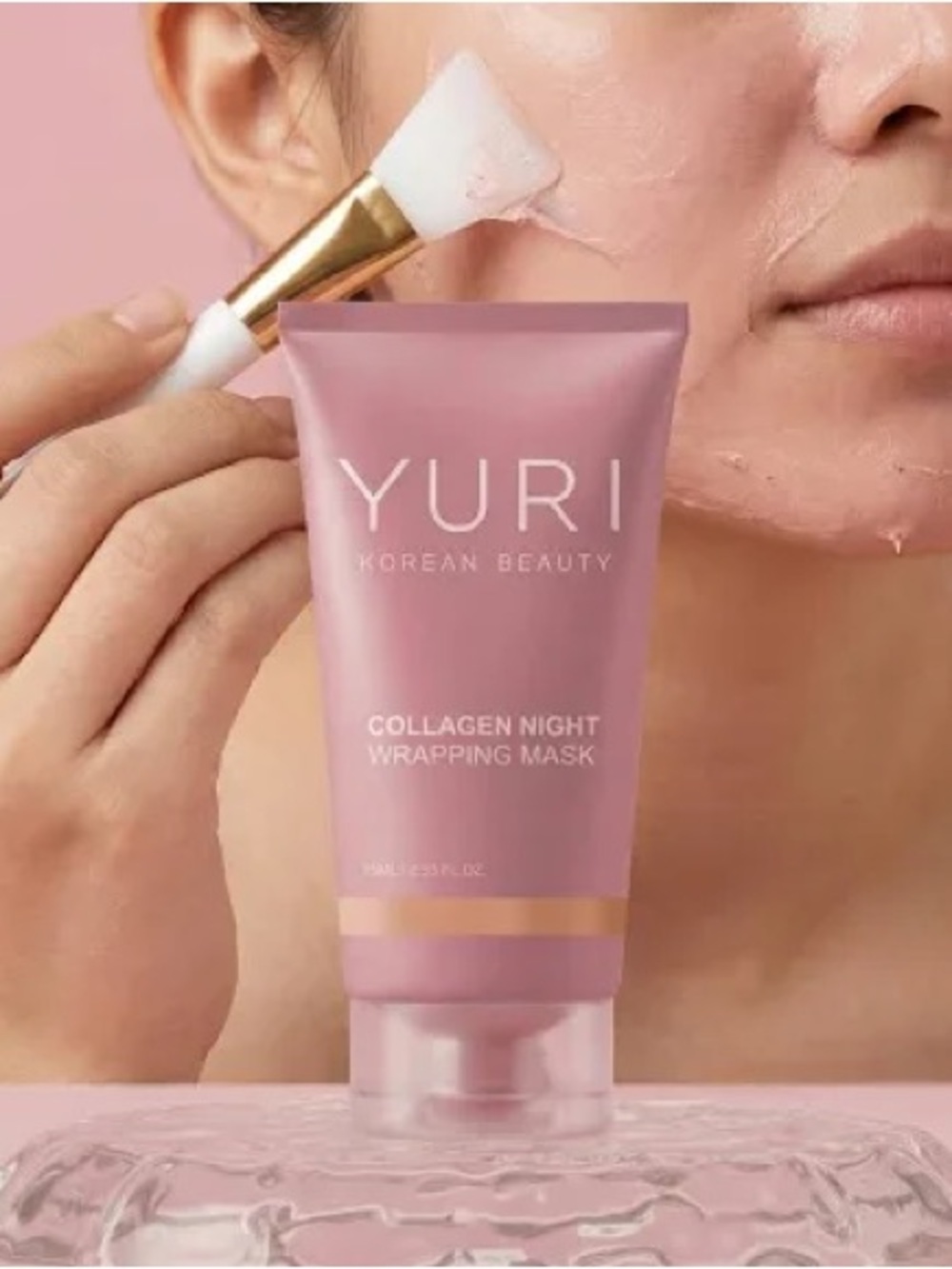 YURI Korean Beauty Collagen Night Wrapping Mask